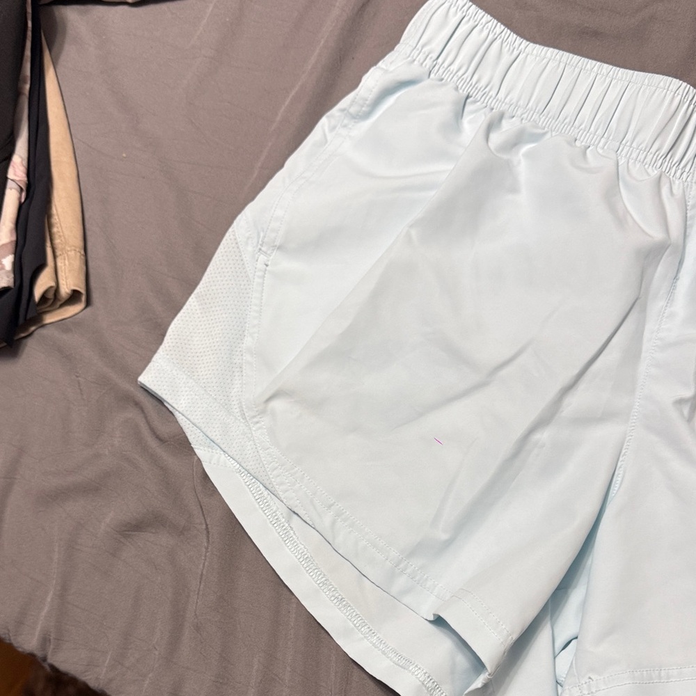 Athletic Works Women's Light Blue Shorts - Picture 4 of 4